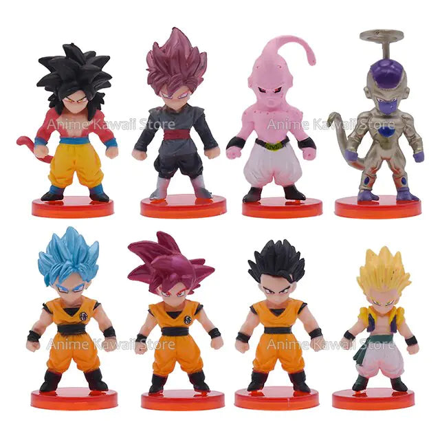 18pcs/Set Dragon Ball Z Figure Collectable Model Doll Toys Kids Gifts